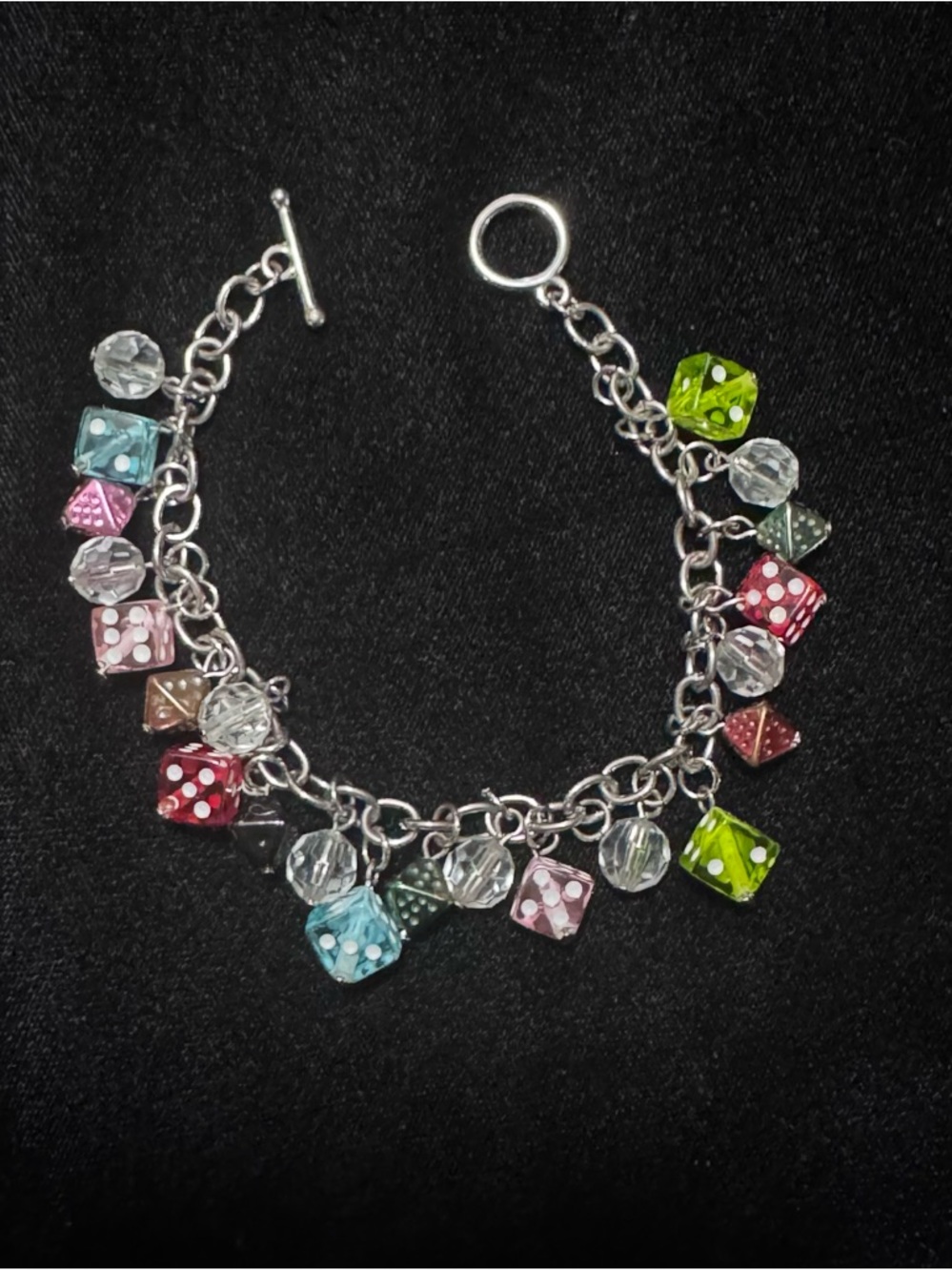 Dice Charm Bracelet
